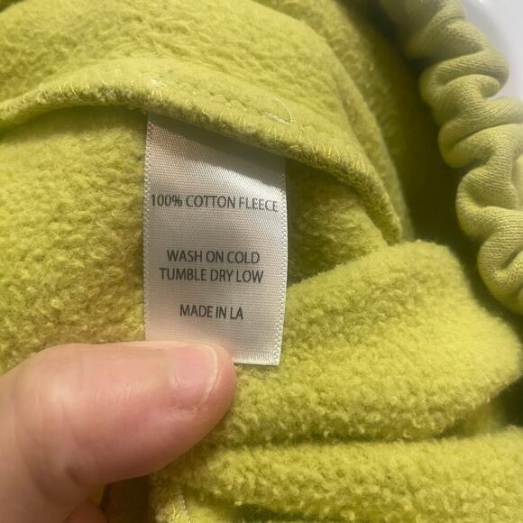 Revolve Morgan Stewart Sport Sweatpants in Lemon Lime size Small - Picture 12 of 13